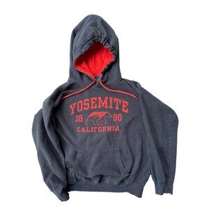 Yosemite Sweatshirt Hoodie California National Park Men's S by Prairie Mountain